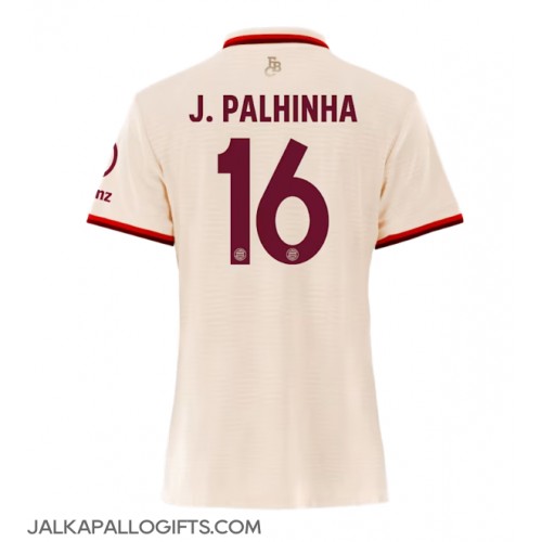 Bayern Munich Joao Palhinha #16 Kolmaspaita Naiset 2024-25 Lyhythihainen